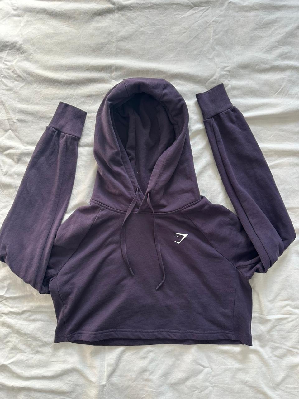 Sweat à capuche crop top gymshark