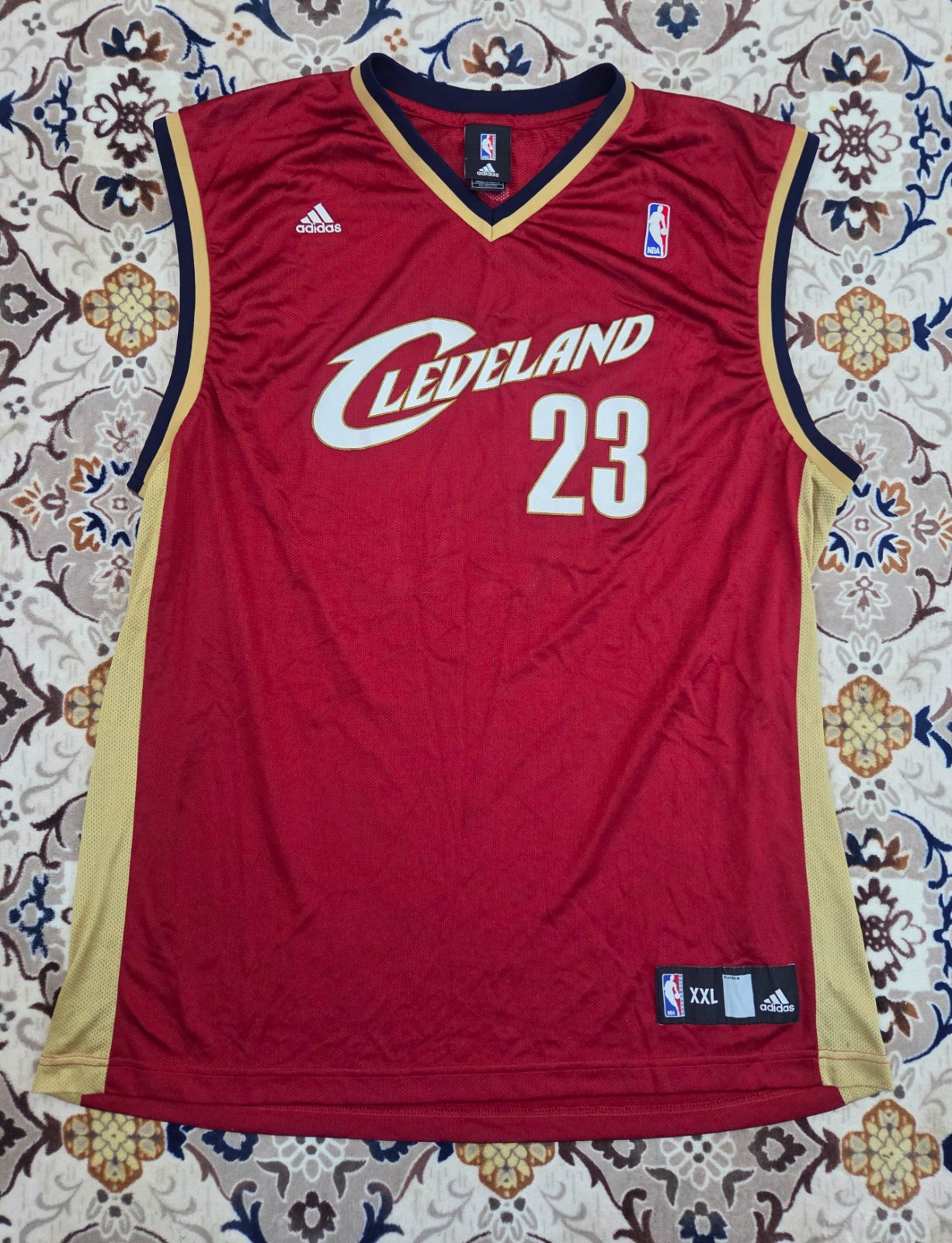 Maillot de basket-ball Adidas Cleveland Cavaliers #23 LeBron James