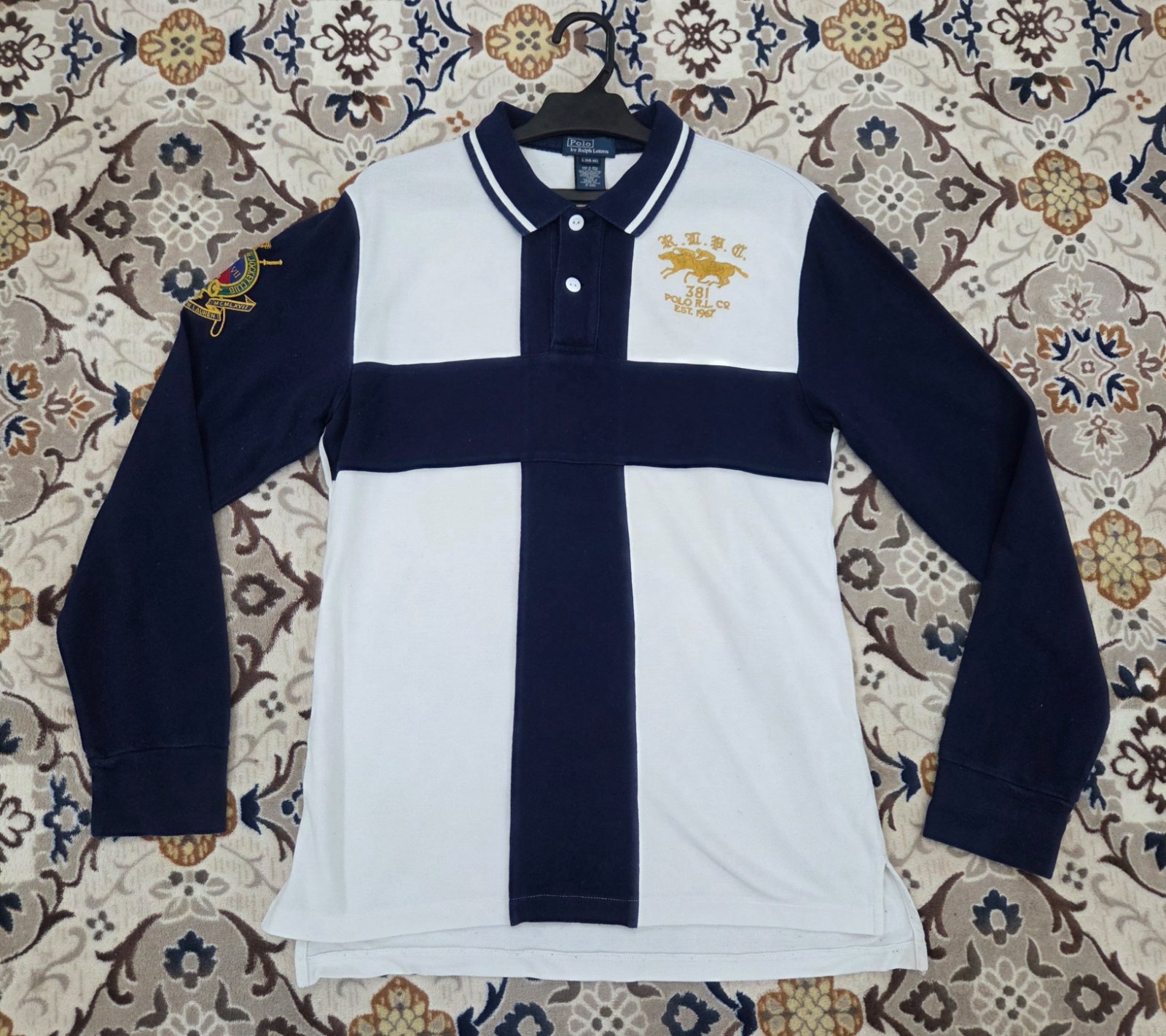 Pull Polo Ralph Lauren Big Pony County Riders & Jockey Club Mens