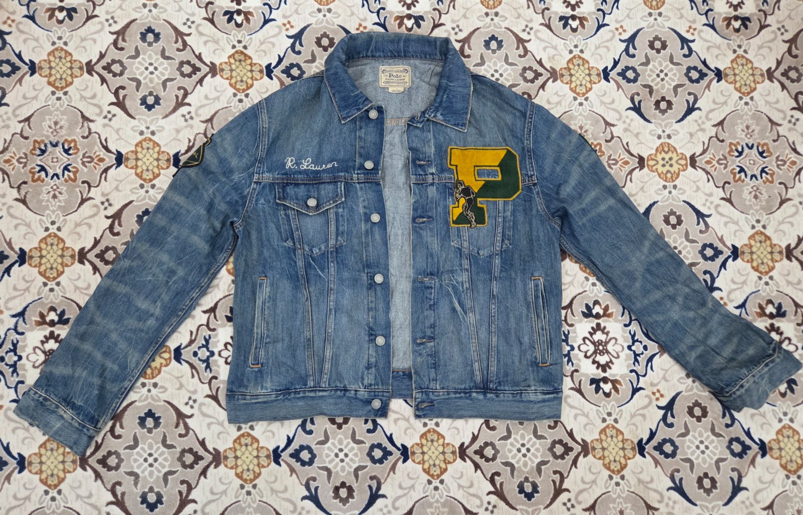 Veste en jean Polo Ralph Lauren modèle R.L. Tigers