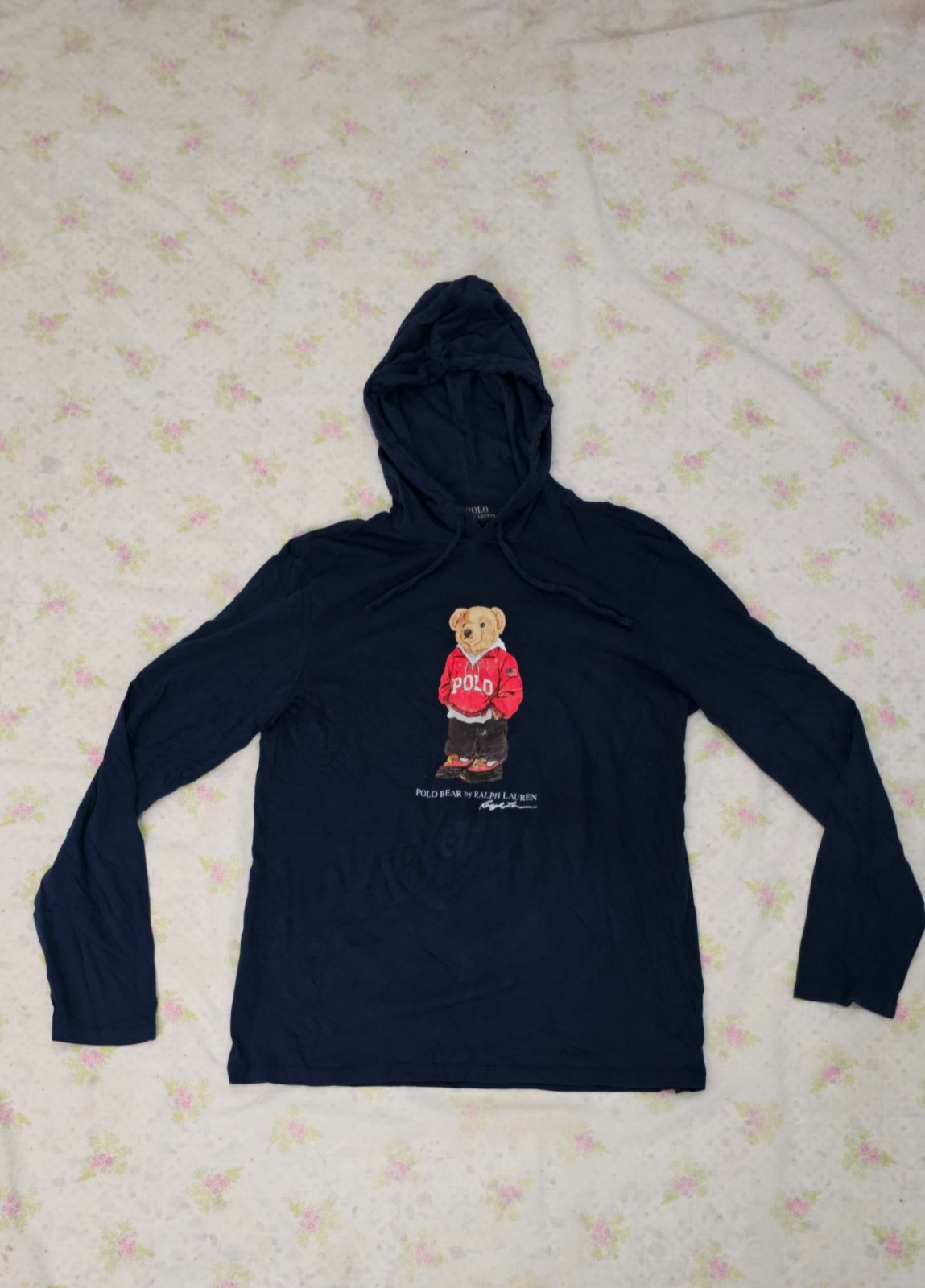Pull à capuche Polo Bear