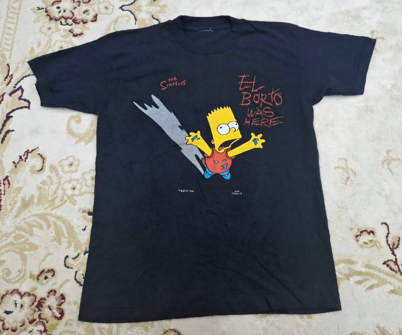 T-shirt Vintage Fox 1999 single stitch