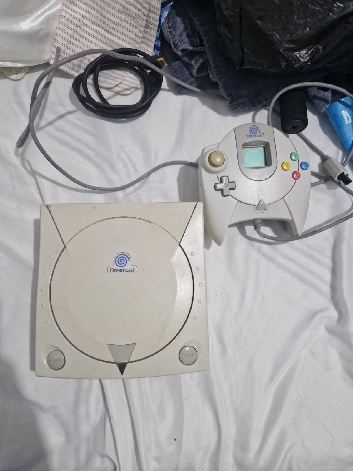 Dreamcast avec Manette et carte