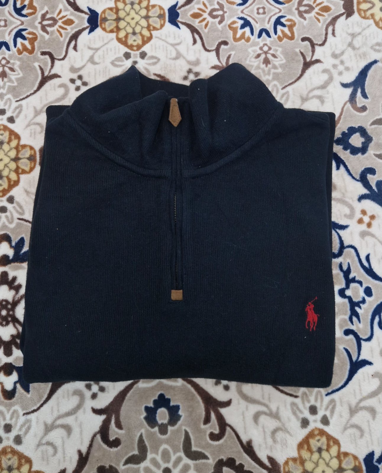 Pull Polo Ralph Lauren demi-zippé