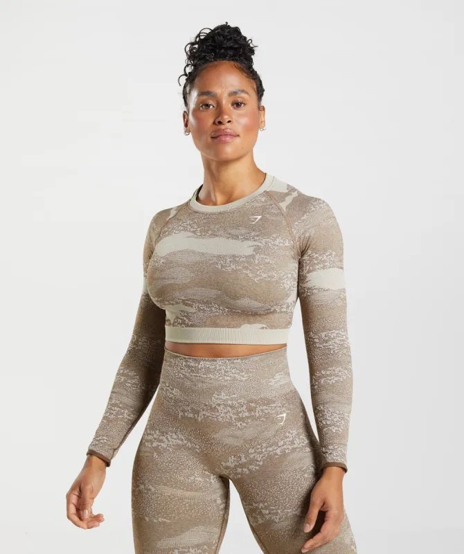 Haut court noir Gymshark pour femme