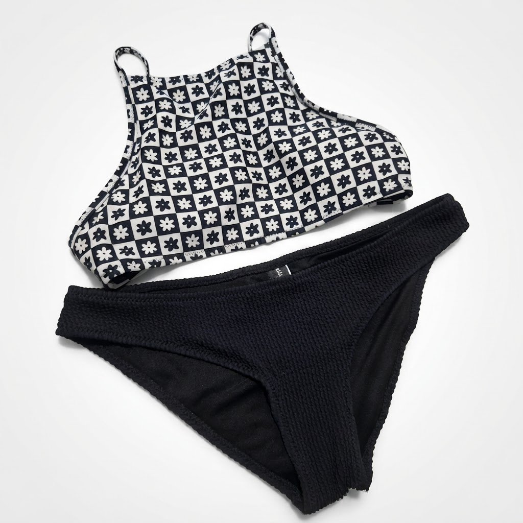 Bikini noir et blanc Jennyfer 