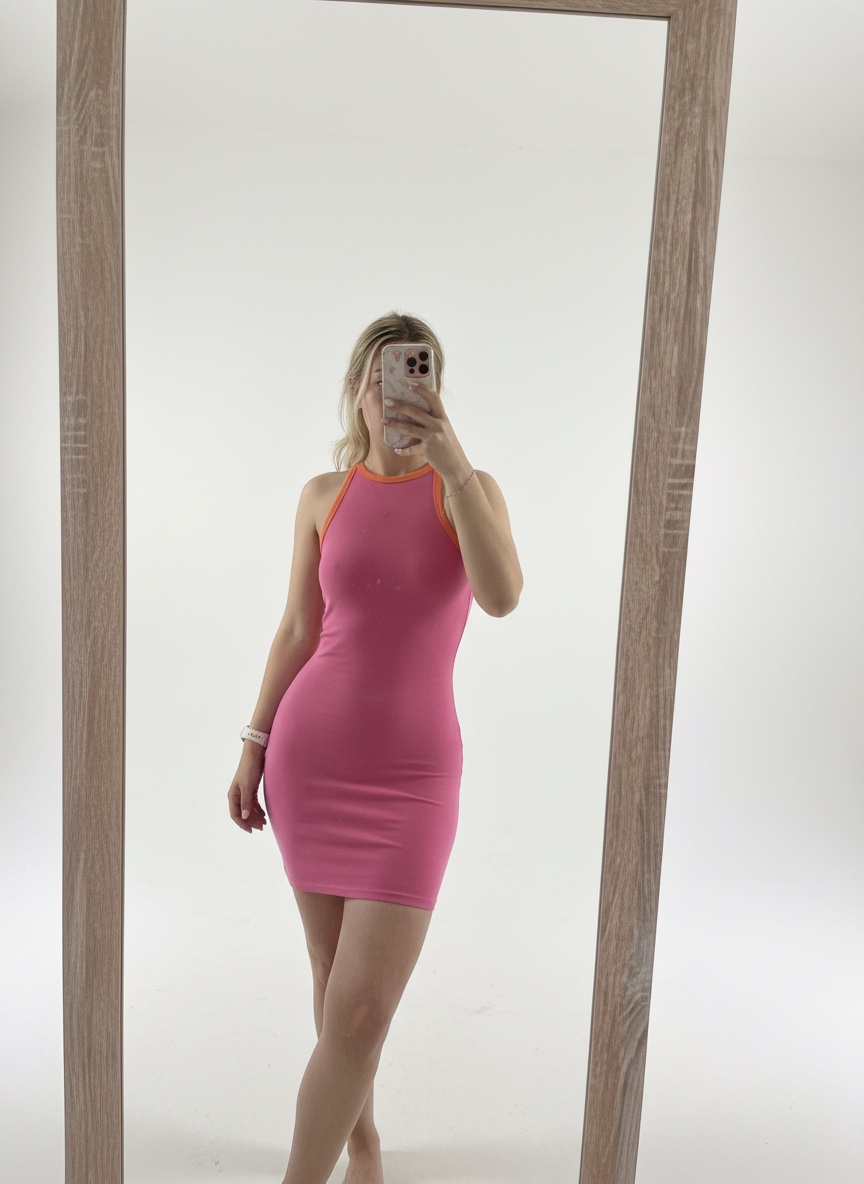 Robe rose