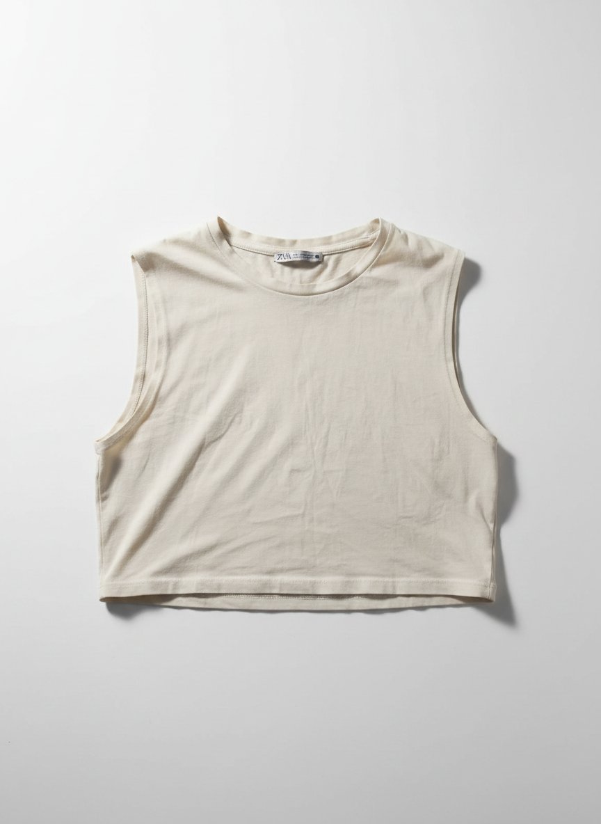 ZARA top blanc 