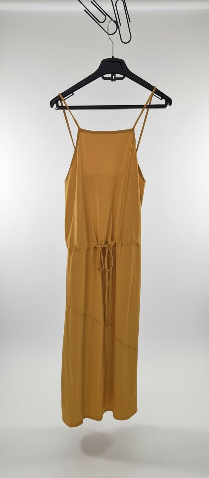 Robe 👗 Zara en jaune moutarde