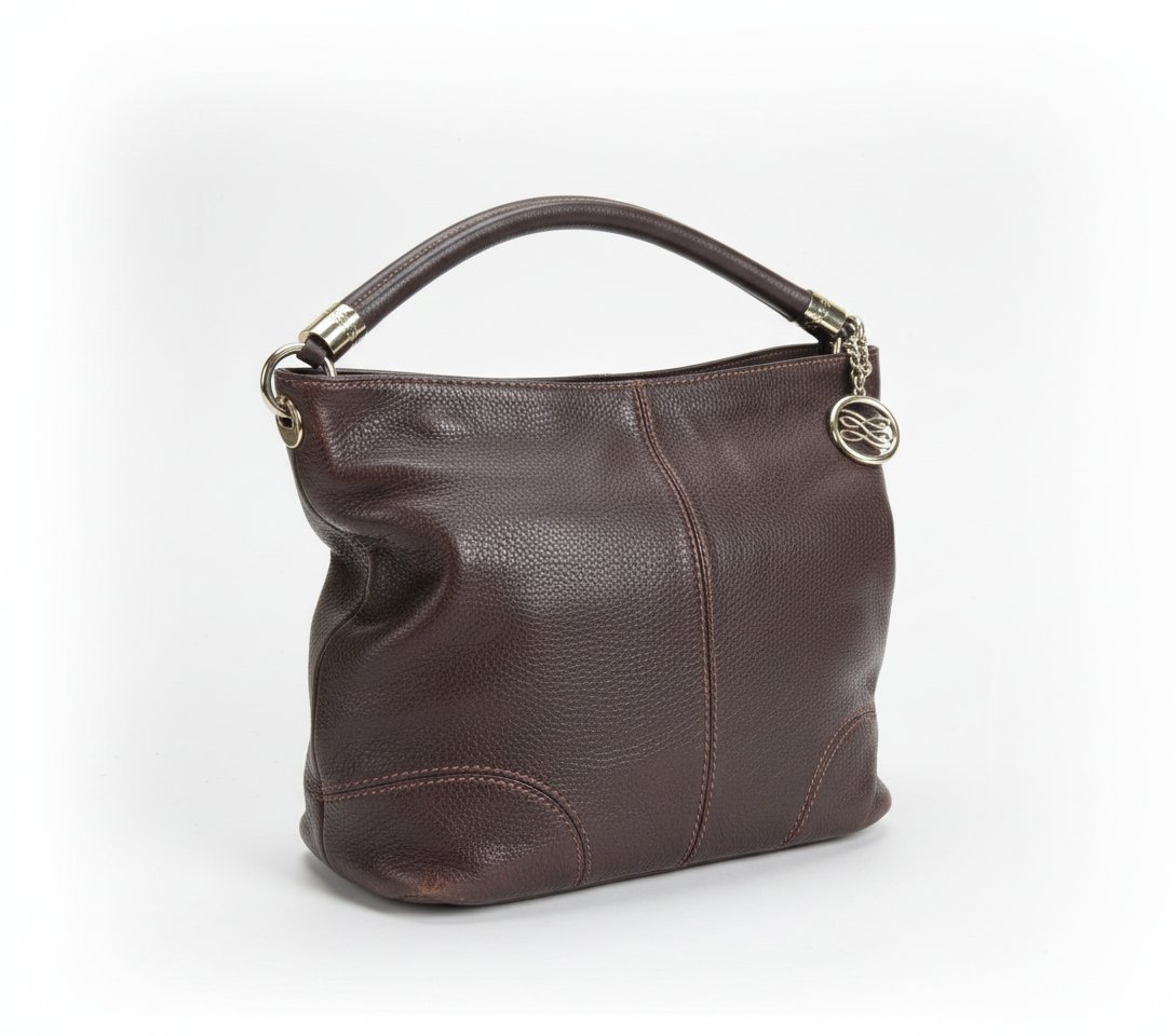 Sac Lancel marron en cuir