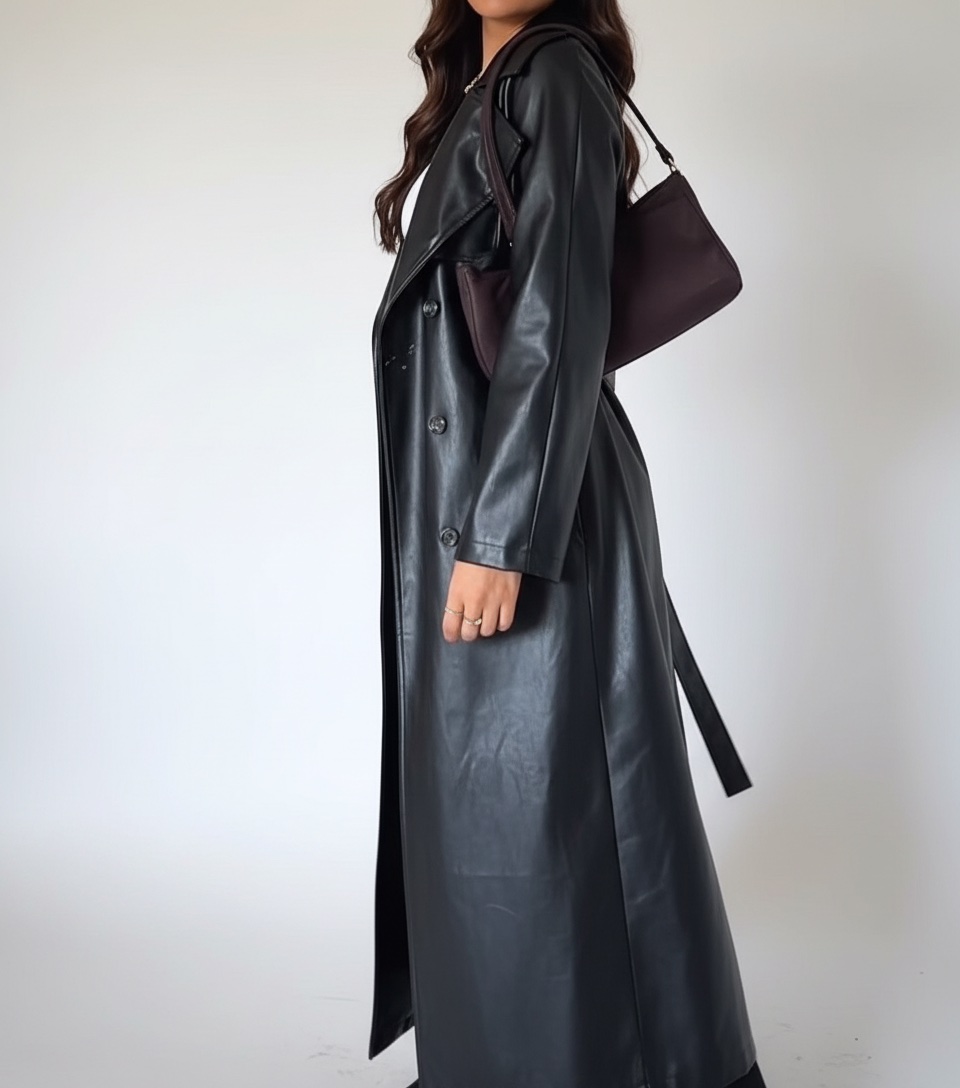 Long trench coat 