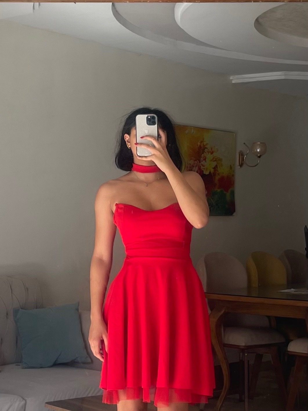 Robe rouge 