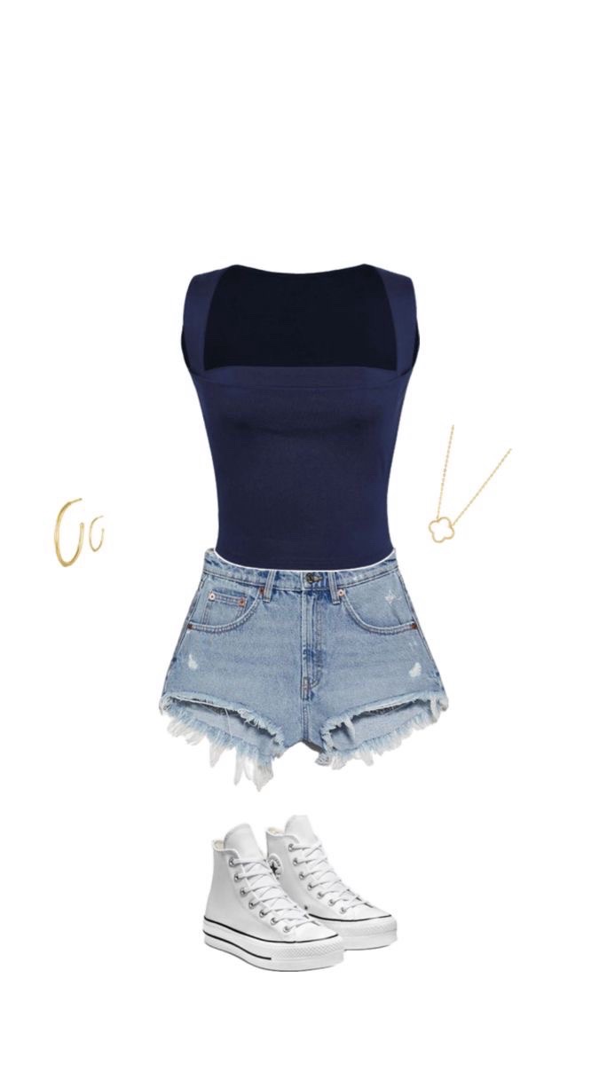 Demin shorts