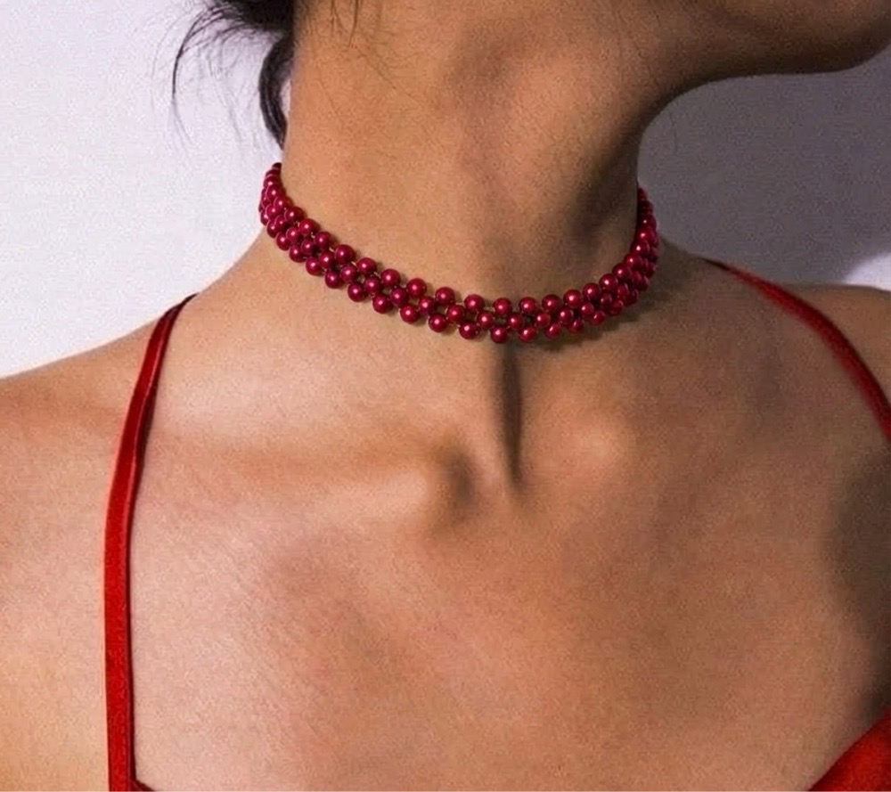 Collier perles