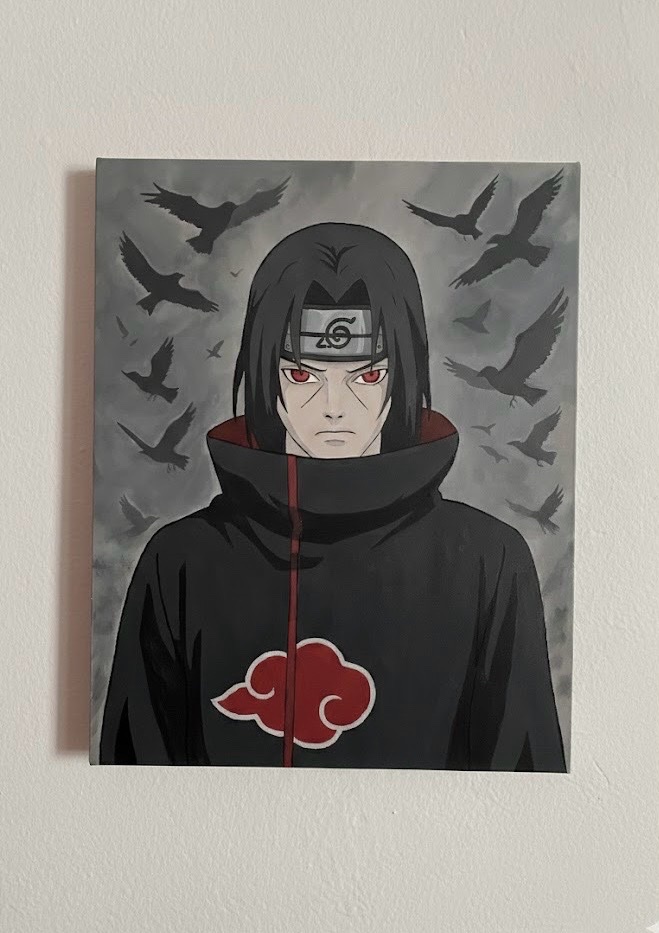 Peinture acrylique anime