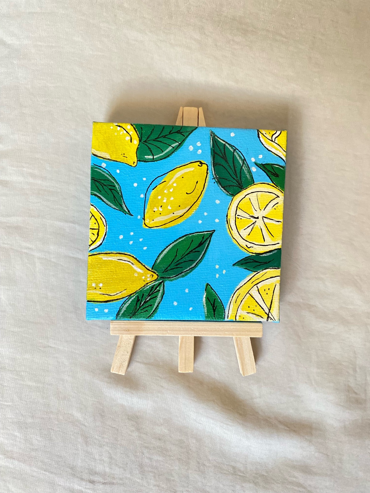 Lemon painting