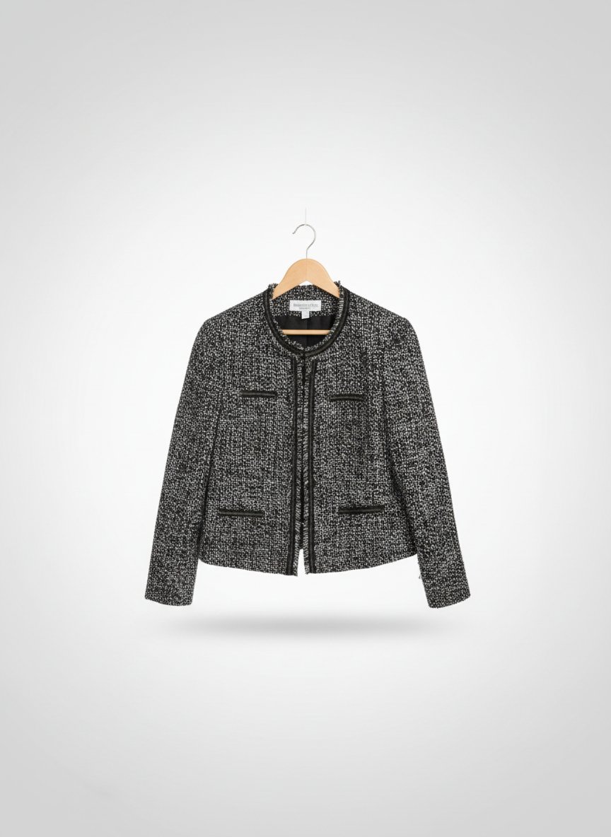 Veste Tweed Chic "Style Chanel" – Marque Canadienne Conrad C