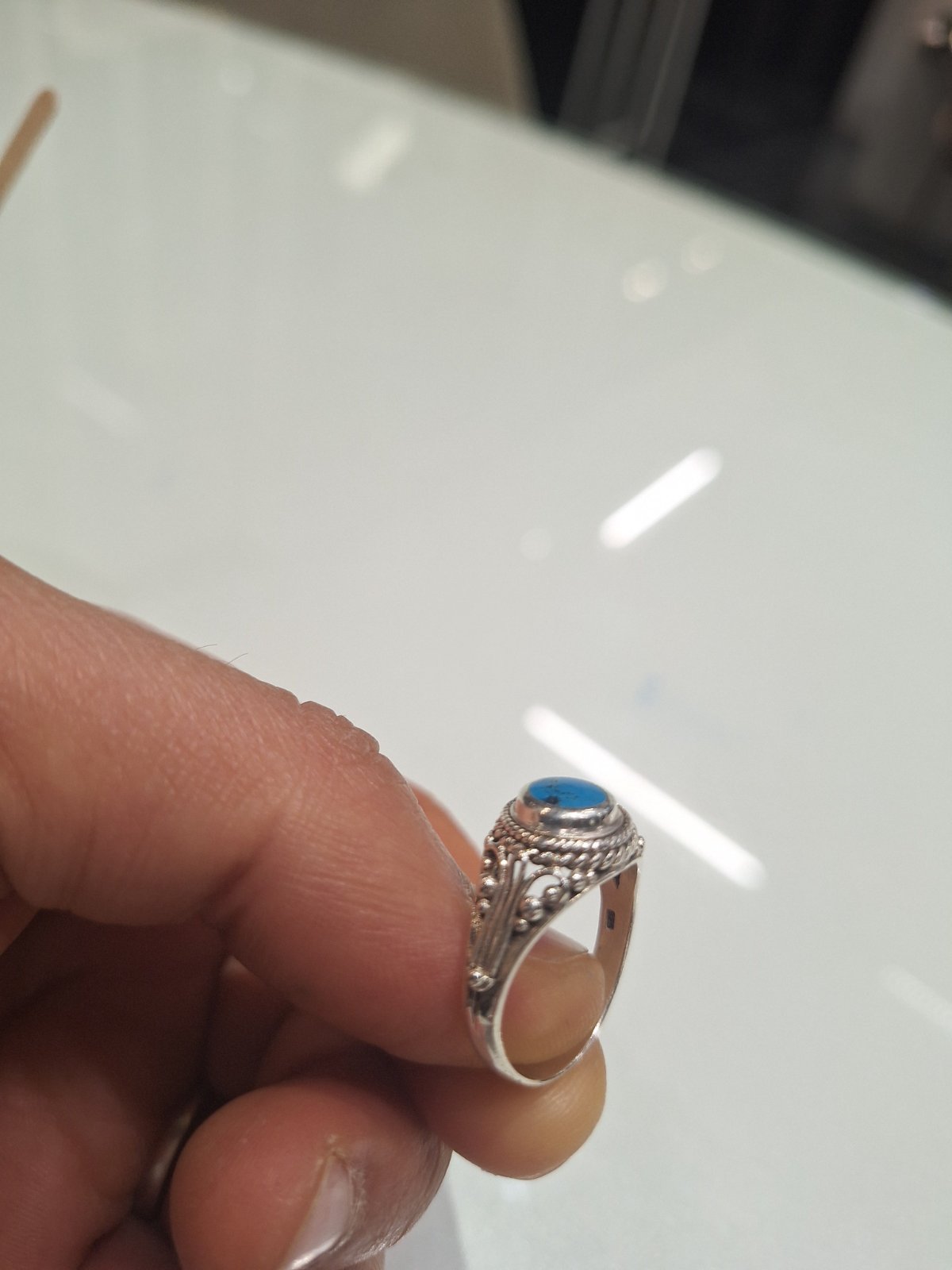 Bague argent