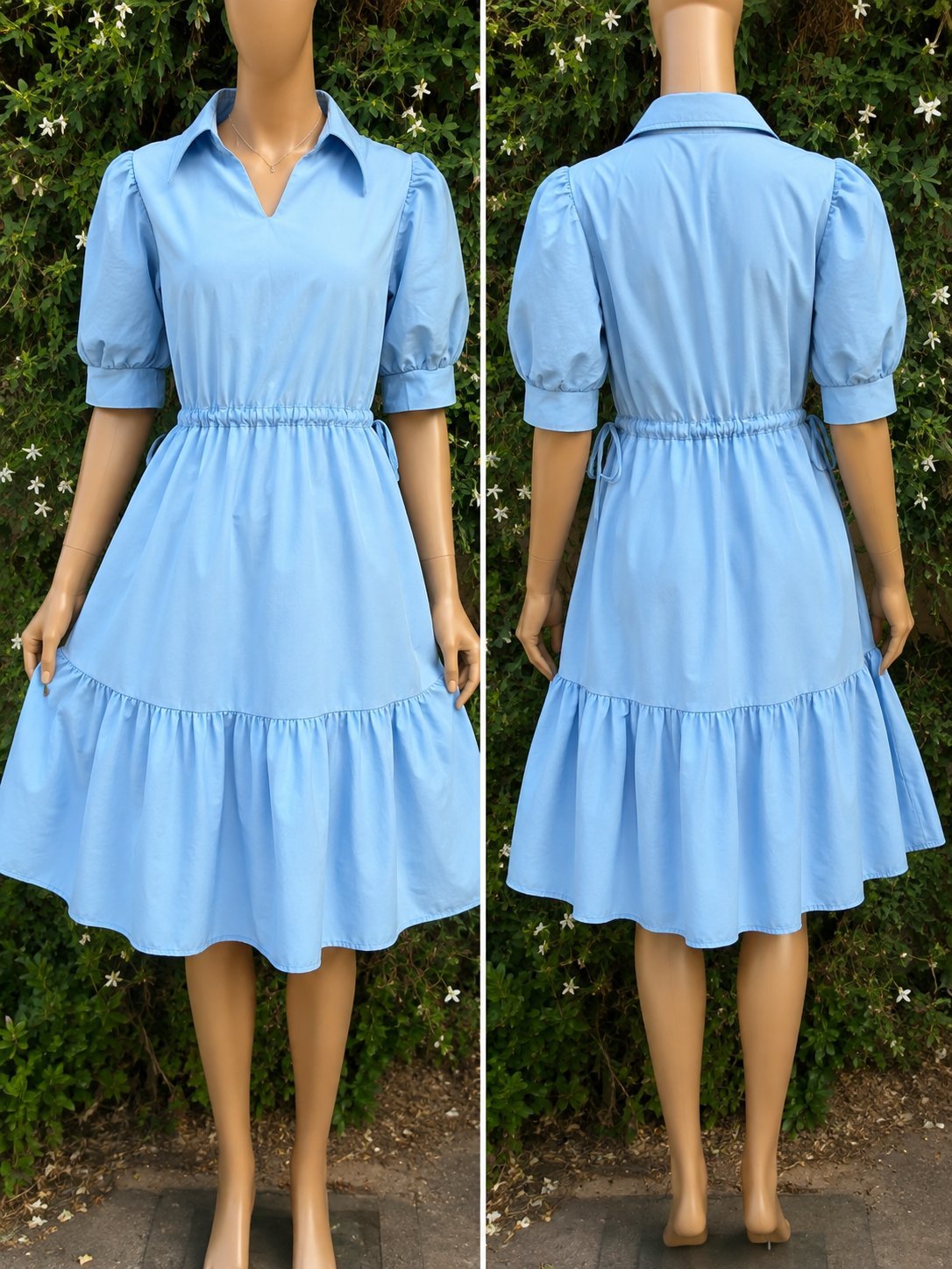 Robe bleu ciel neuf sans étiquette