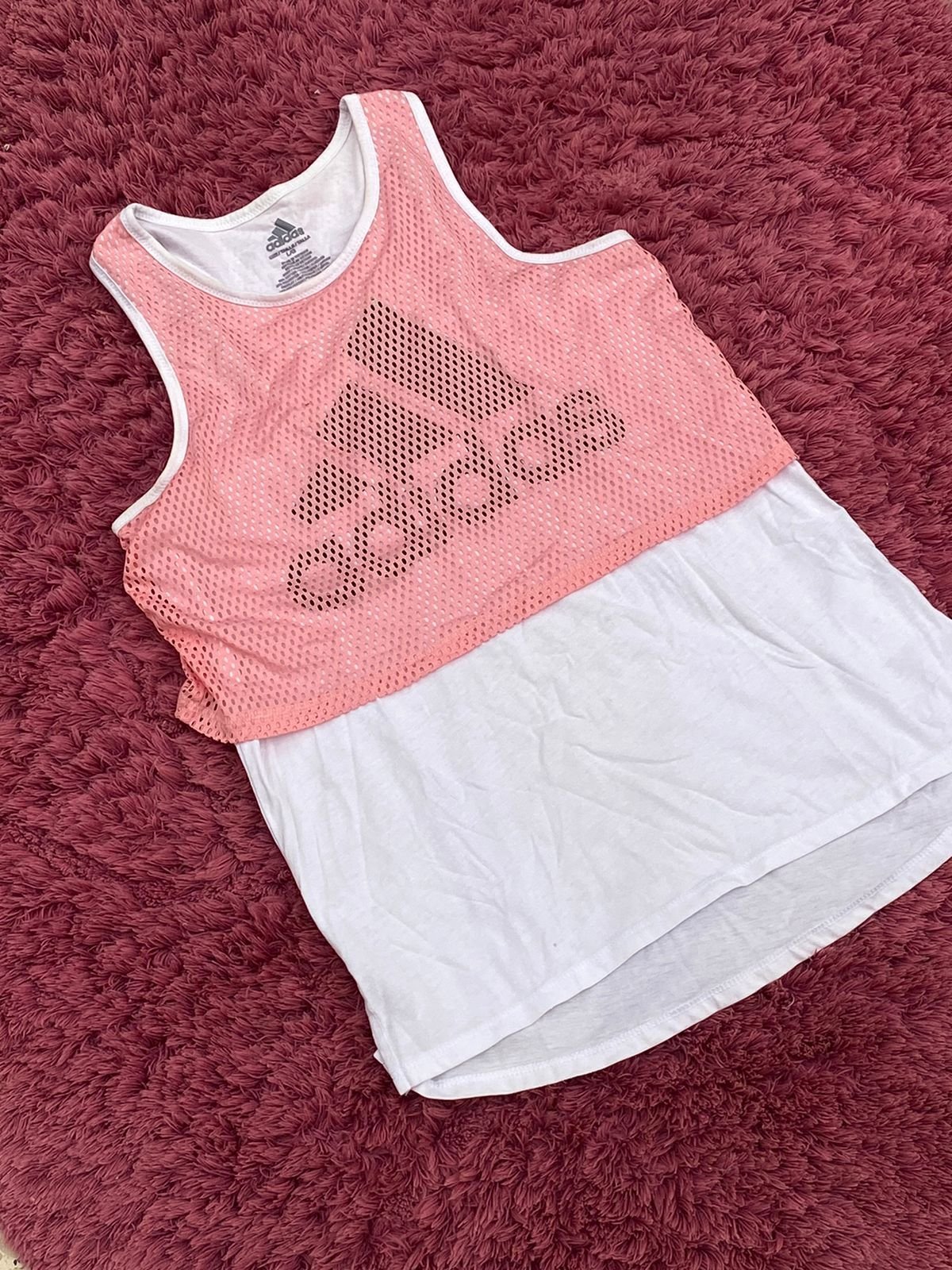 Débardeur Adidas importé de type sportif taille M