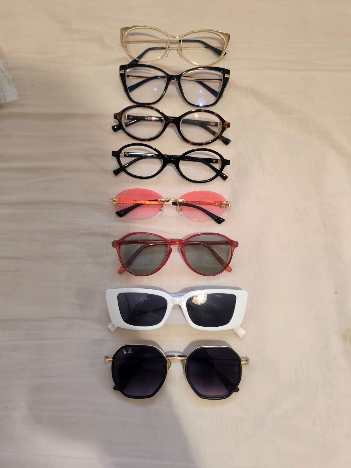 Des lunettes