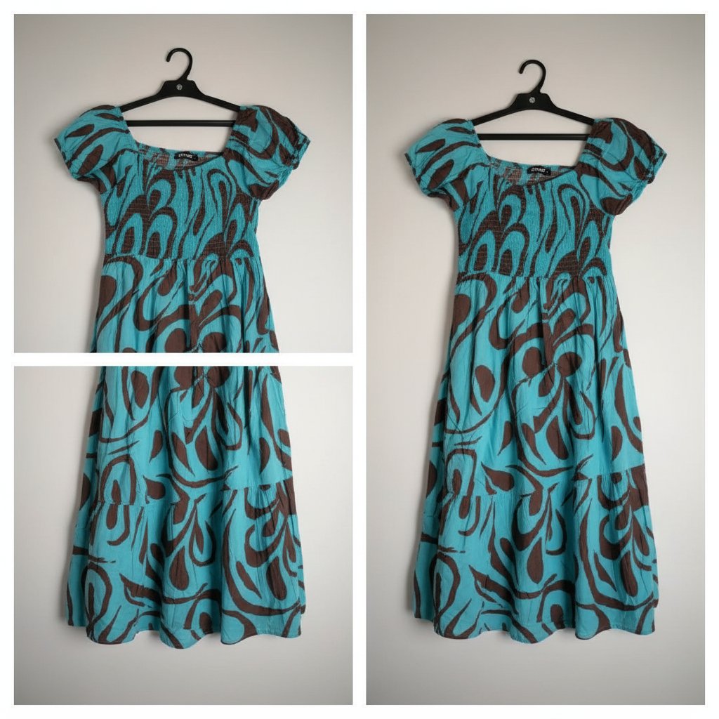 Robe longue hawaïenne
