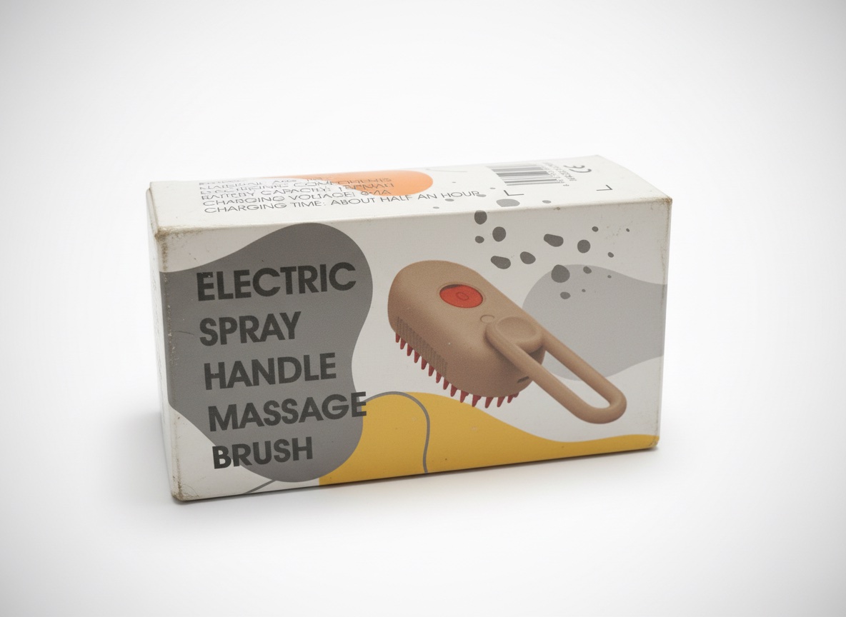 Electric spray handel massage brush