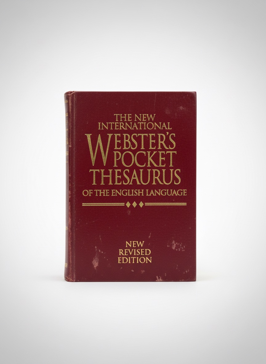 Webster’s Pocket Thesaurus – Édition Révisée