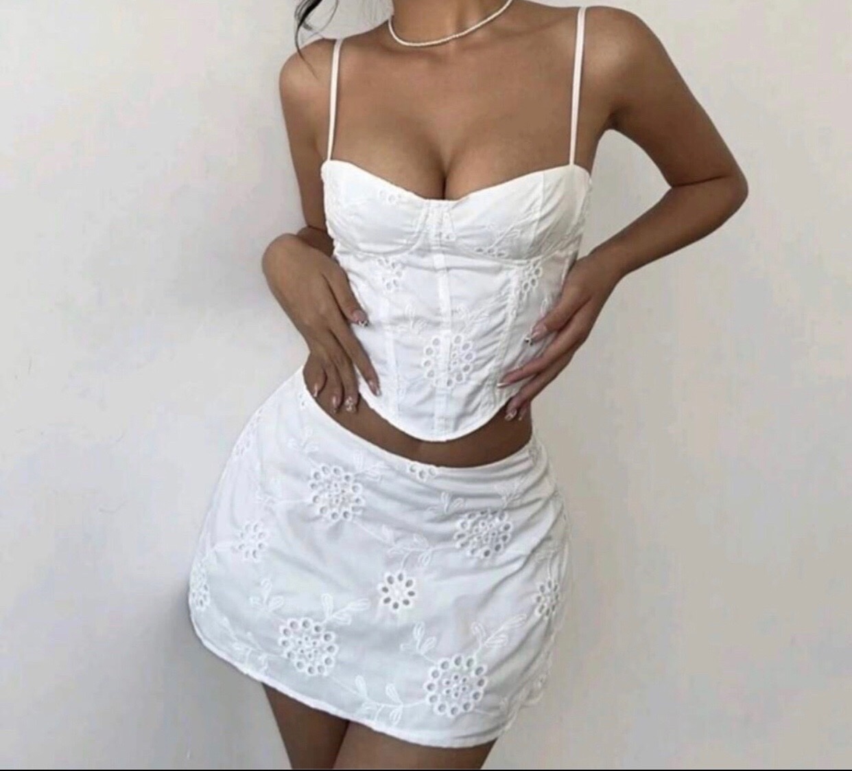 Ensemble top et jupe