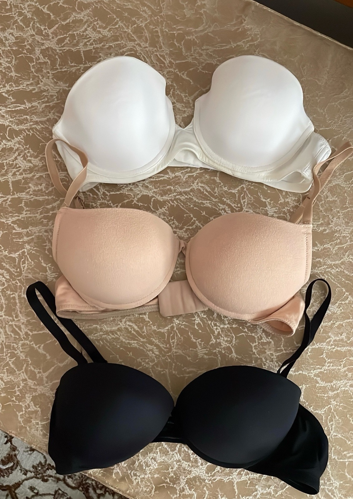 3 bras 🤍🖤🤎