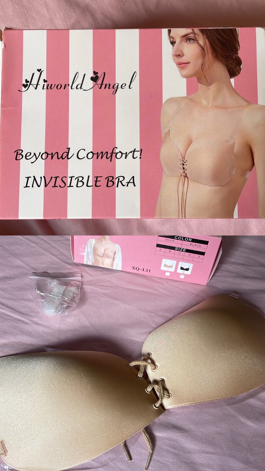 Invisible bra❤️❤️
