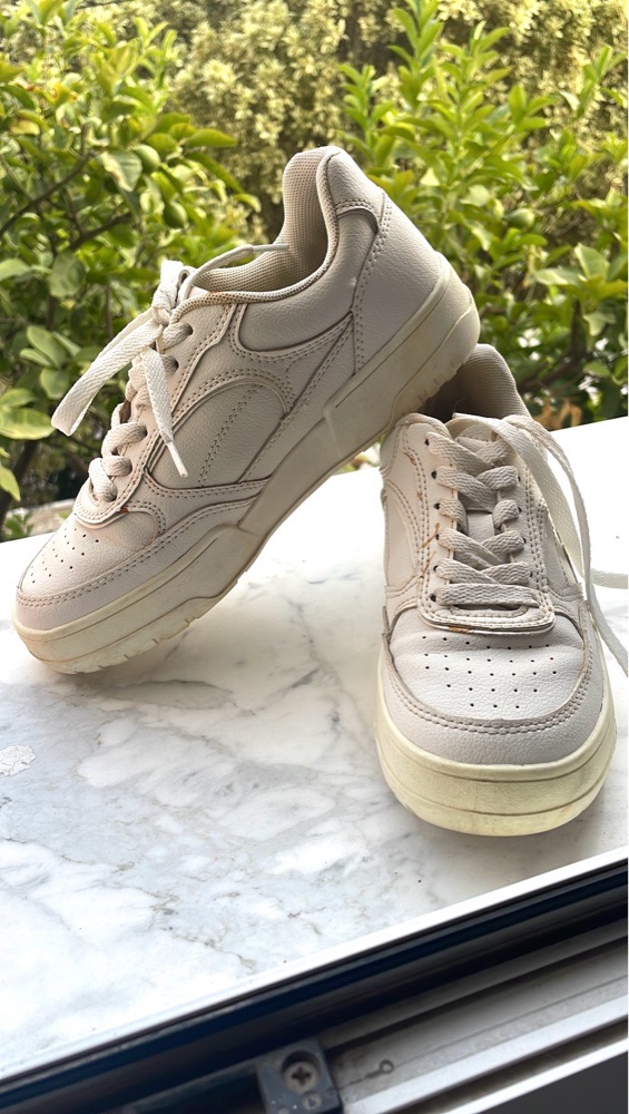 Basket stradivarius blanc 