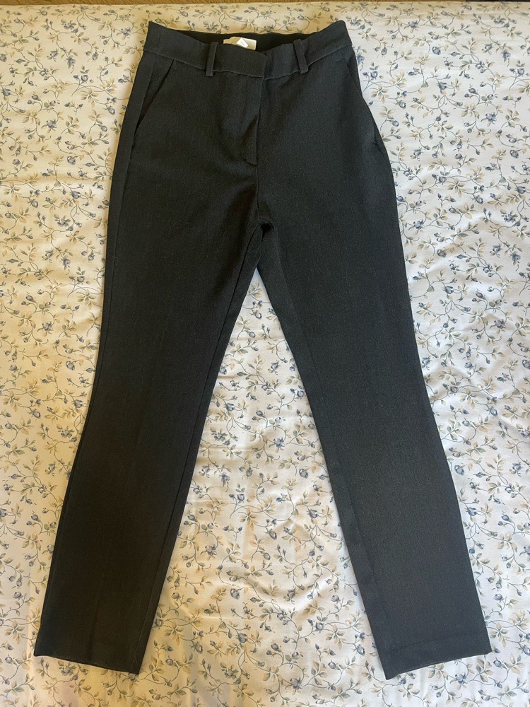 Pantalon gris posé H&M