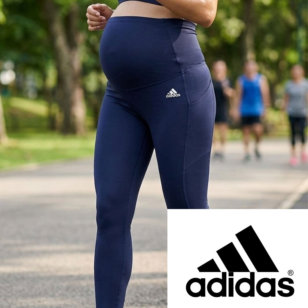 Legging Adidas AEROREADY High-Rise – Bleu Marine Essentials Grossesse