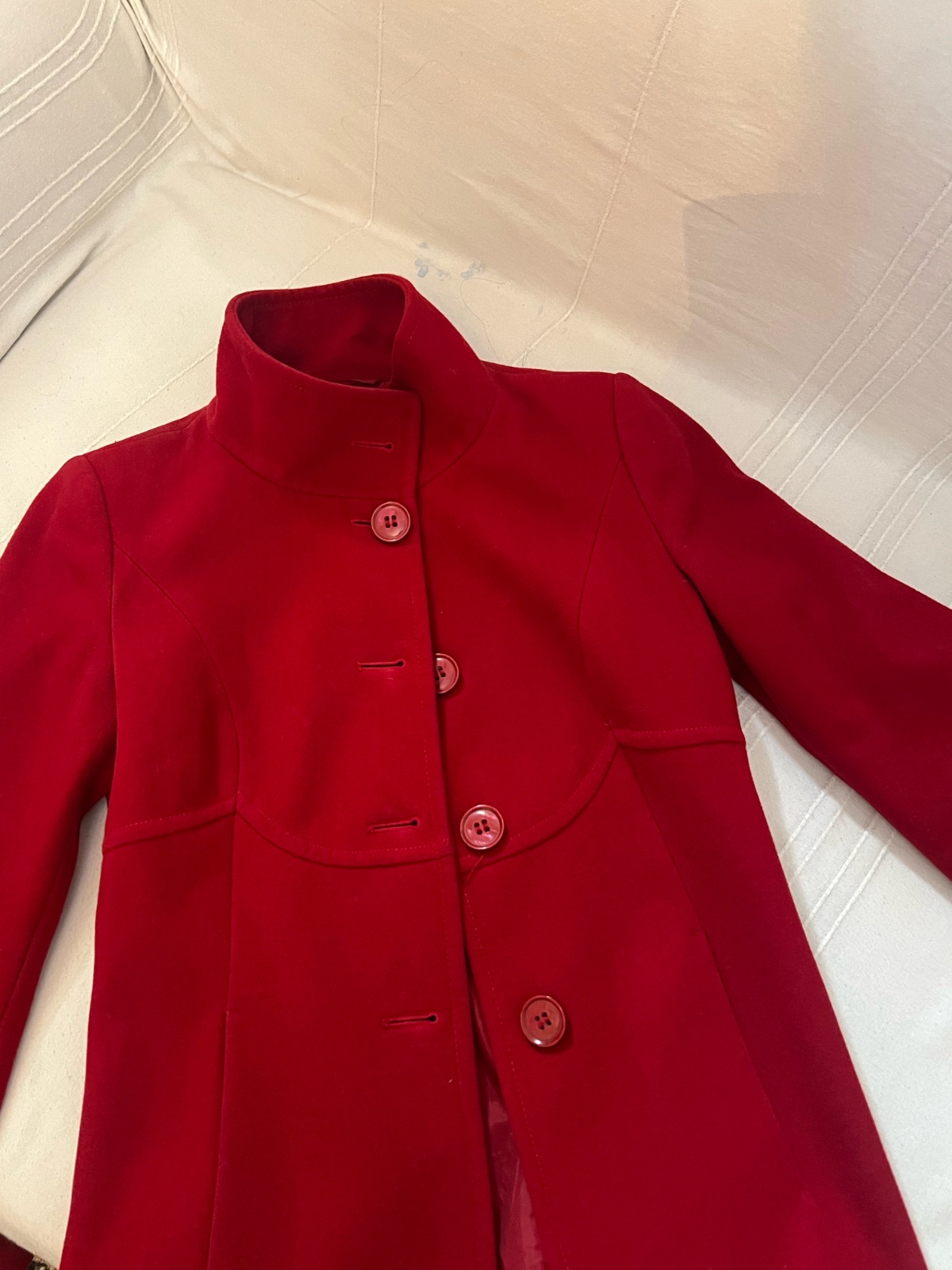 Manteau rouge 