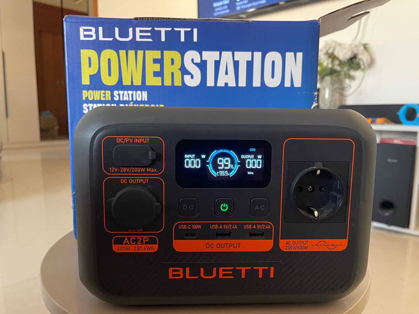 Power station bluetti 300w