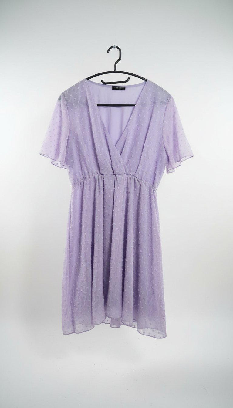 Robe courte Lilas