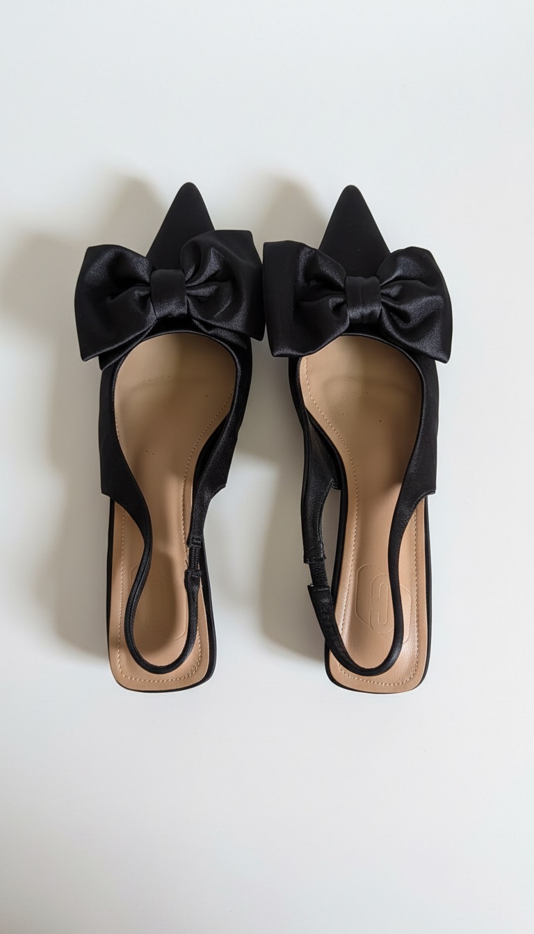 Je vends des escarpins noir 