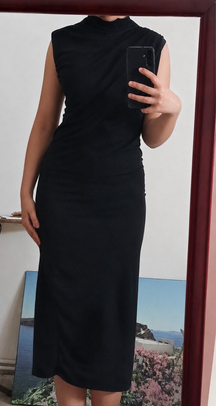 Black chic dress 