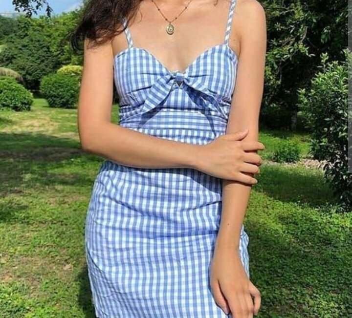 Robe en bleu ciel 💙