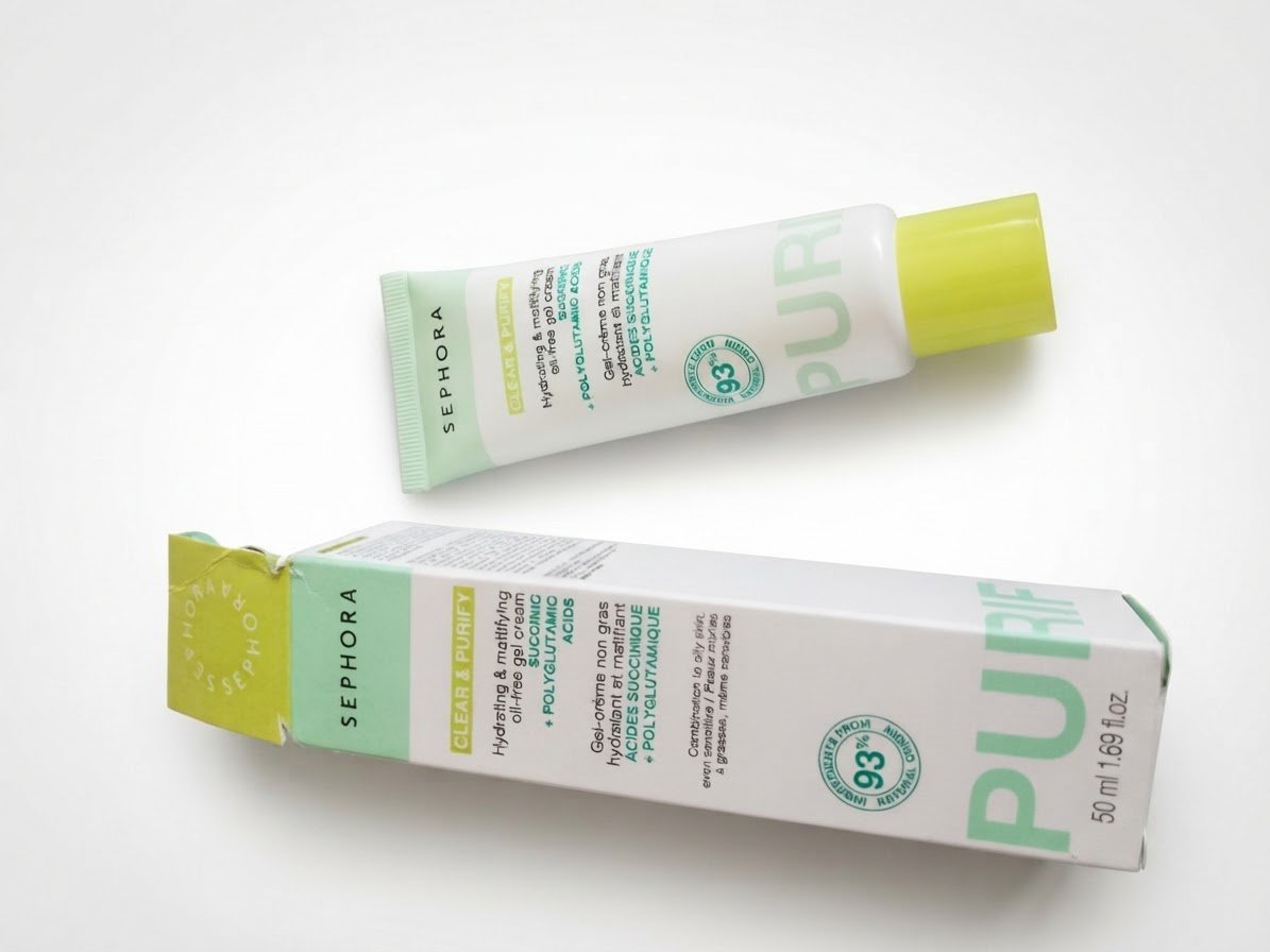 Gel-crème non gras hydratant et matifiant 50ml
