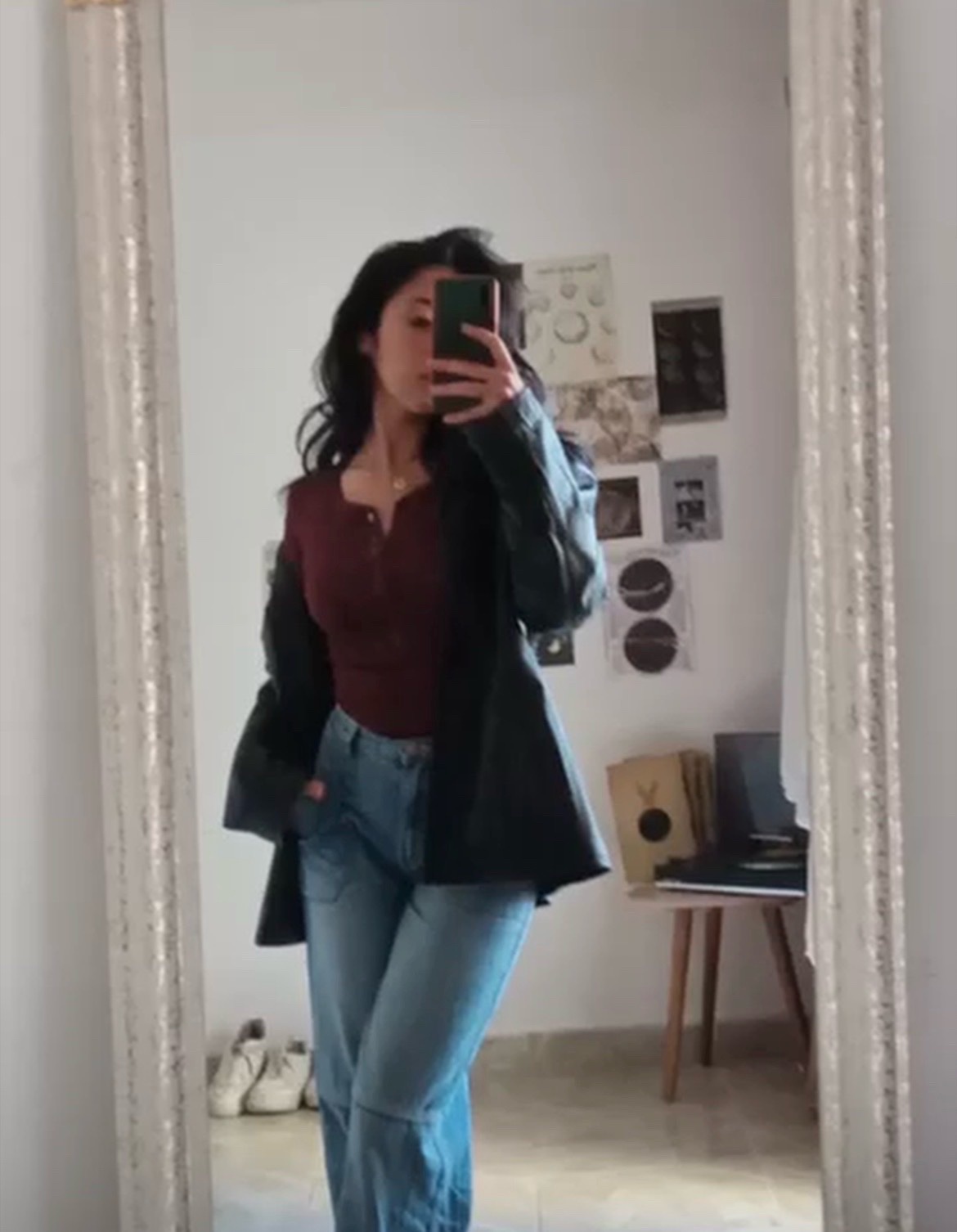 Veste cuir 