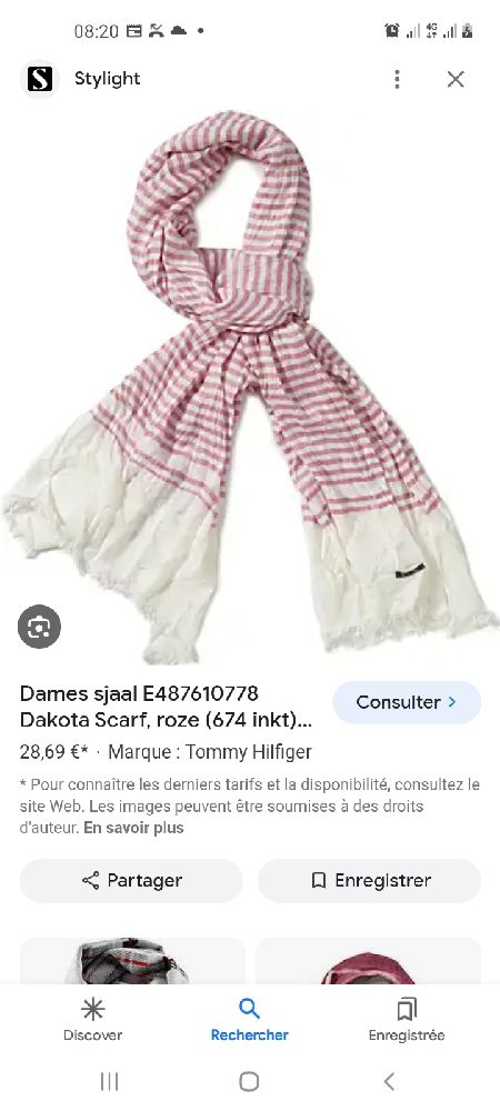 Echarpe  leger Tommy Hilfiger 