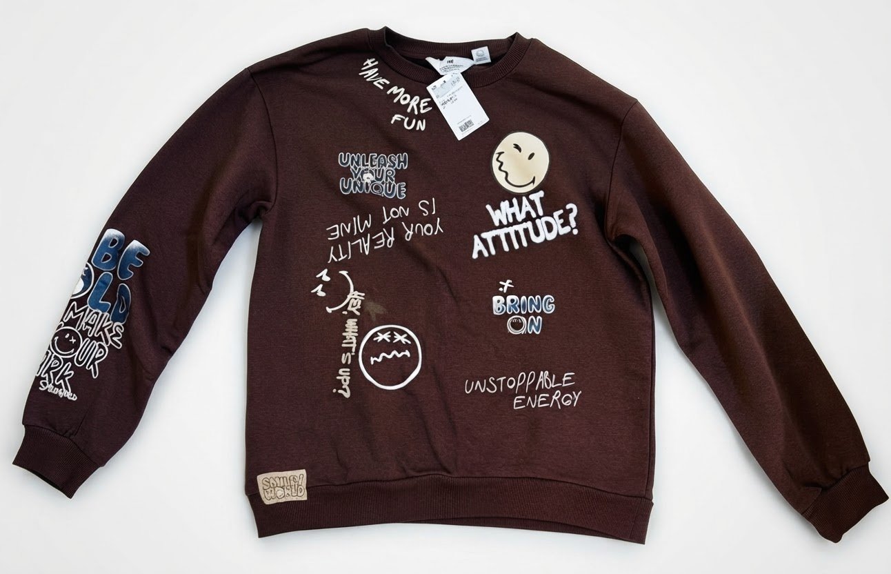 Sweatshirt H&M x SmileyWorld
