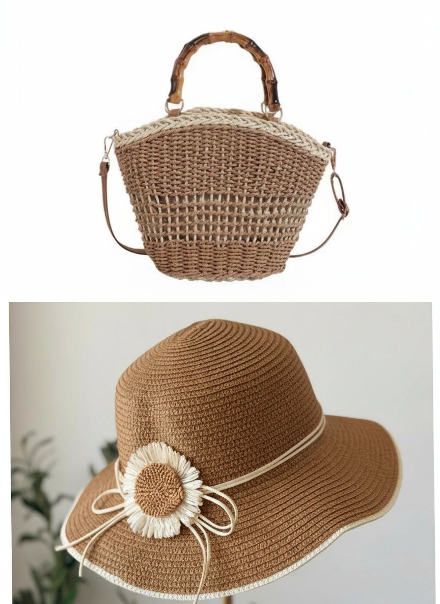 Chapeau et couffin