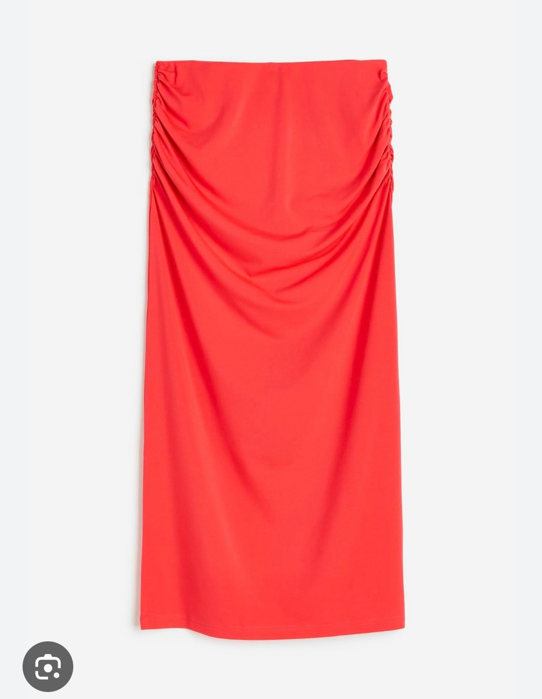 Jupe crayon drapée H&M