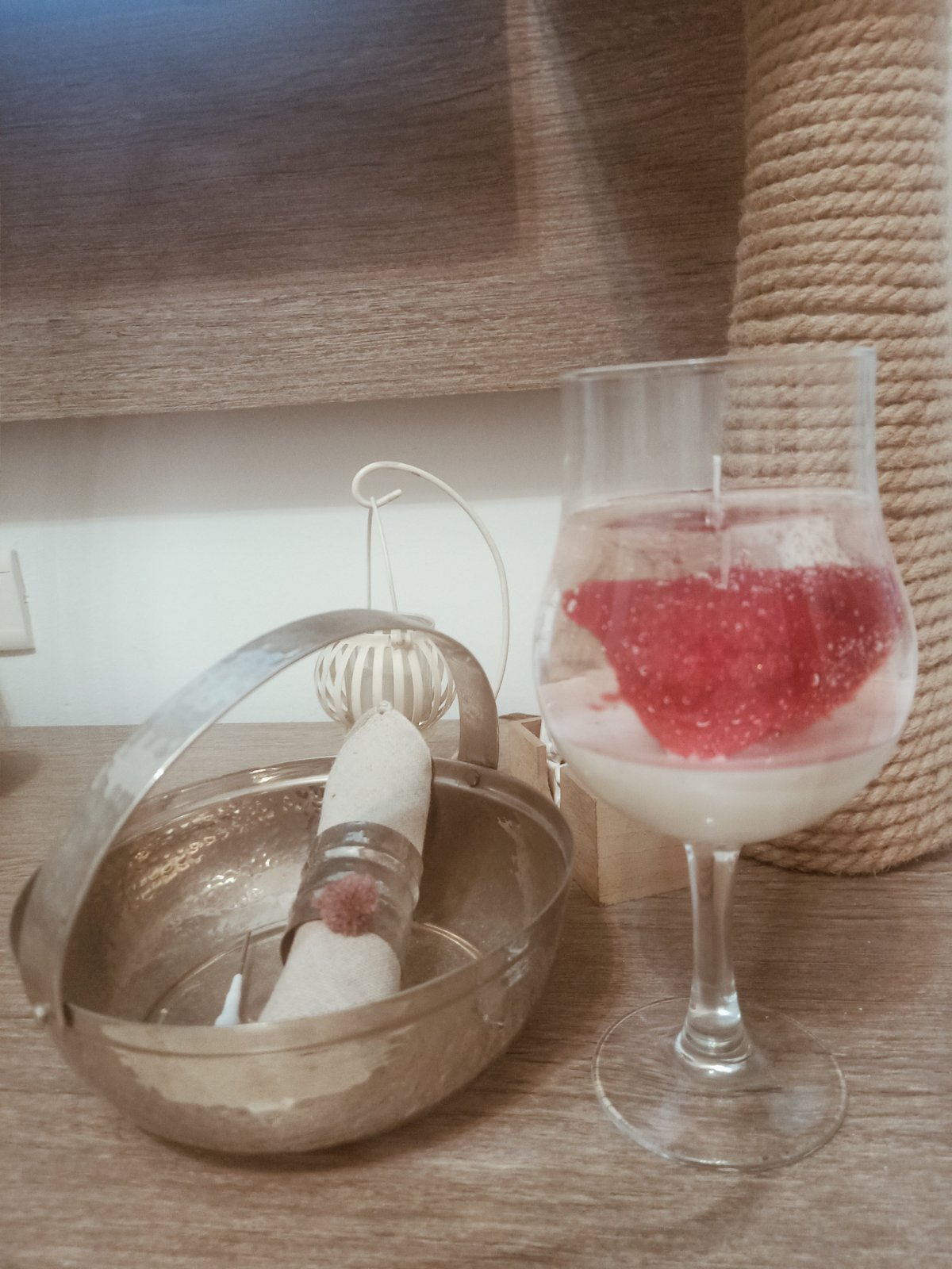 Bougie Hand made