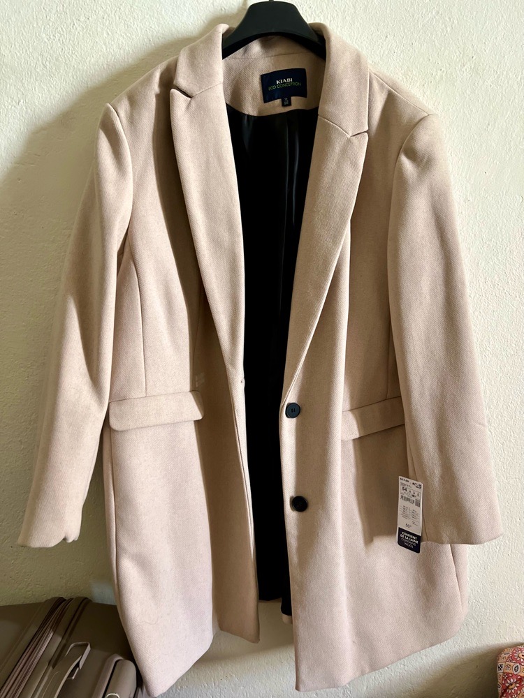 Manteau beige Kiabi 