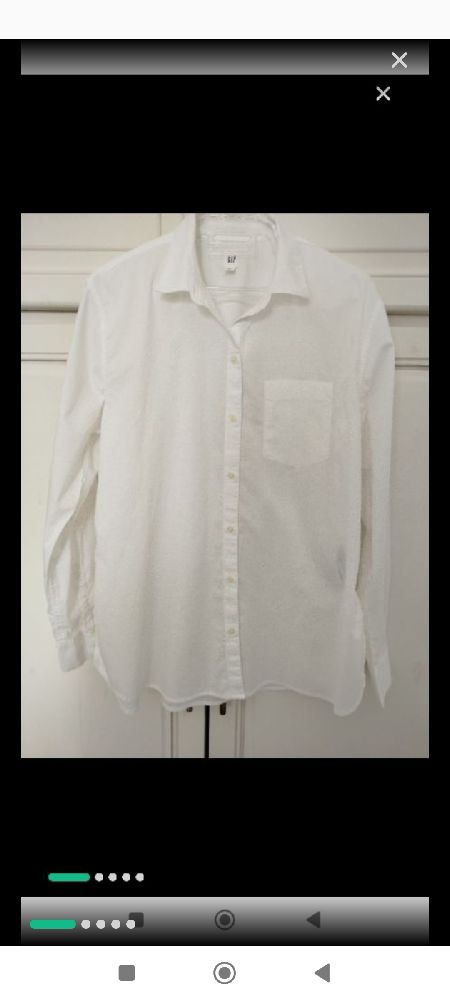 Chemise en blanc GAP