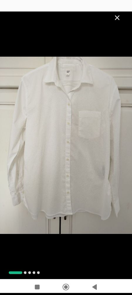 ❄️❄️❄️❄️ Chemise blanche GAP